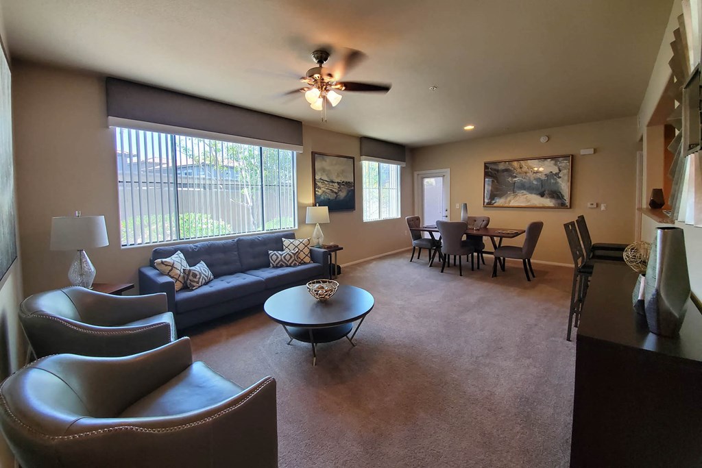 Dining Area With Living Room at The Paramount by Picerne, Nevada