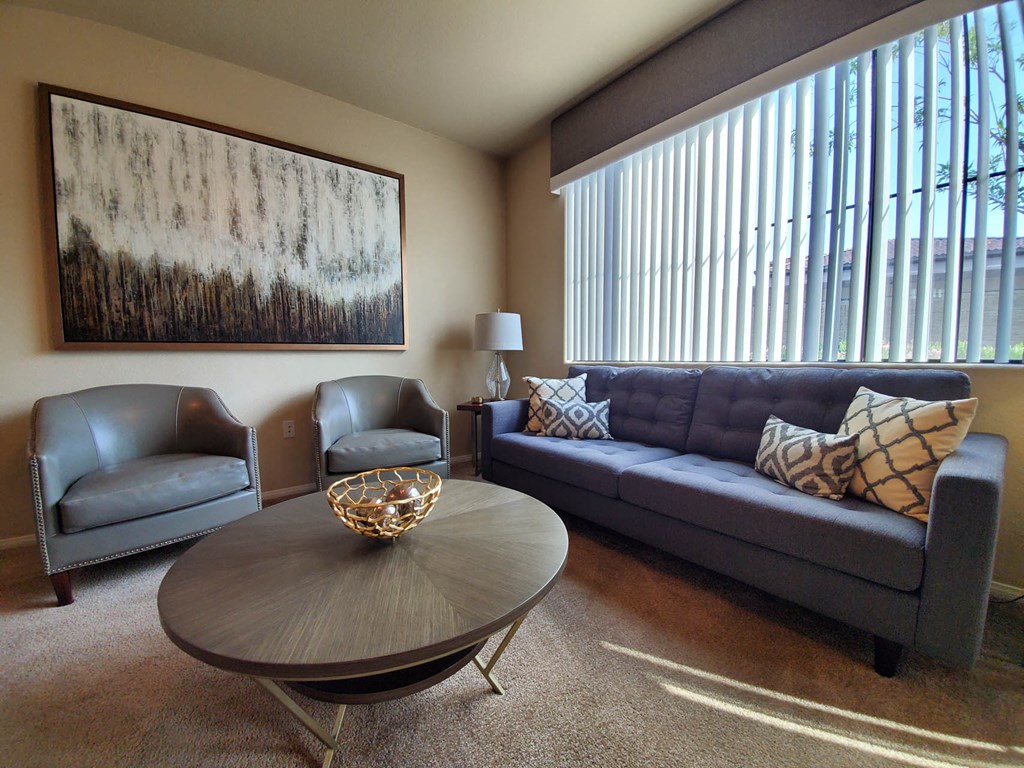 Living Room Sofa at The Paramount by Picerne, Las Vegas, NV, 89123
