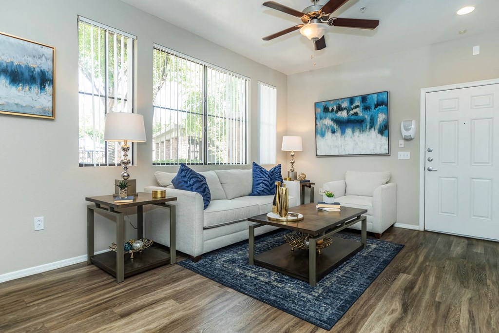 Center table and sofa at The Paseo by Picerne, Goodyear