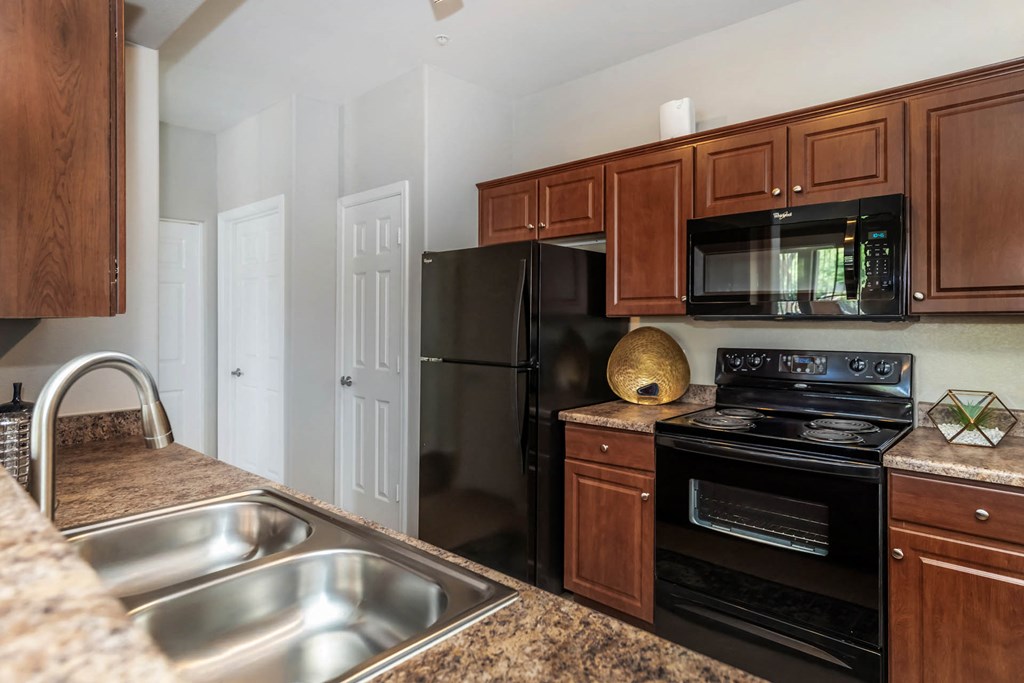 Wooden cabinets at The Paseo by Picerne, Arizona