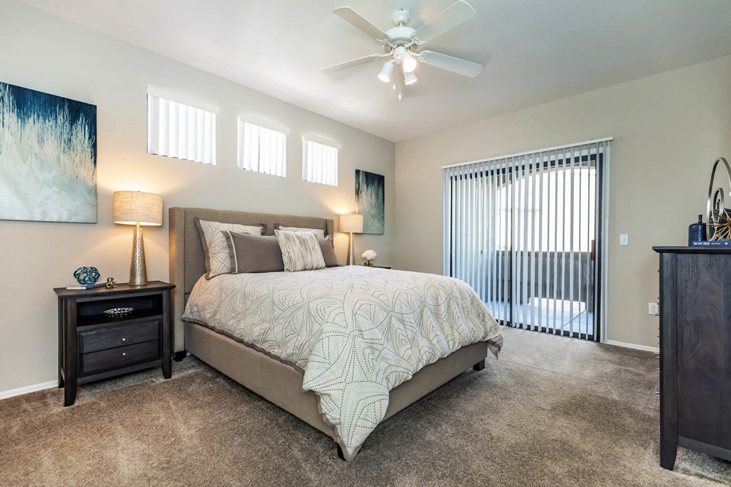 Bedroom decoration at The Paseo by Picerne, Goodyear, 85395