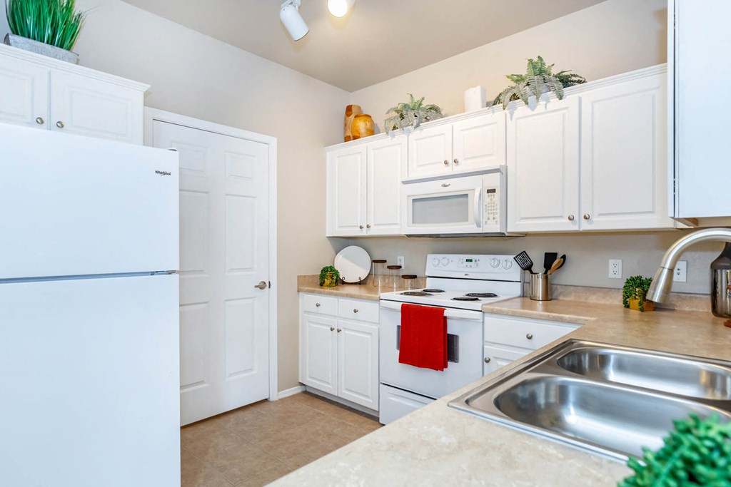 white appliances at The Paseo by Picerne, Goodyear, AZ, 85395