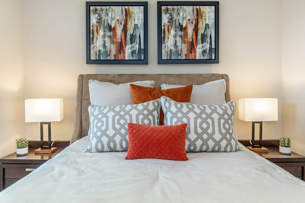 Bedroom with frame at The Paseo by Picerne, Arizona, 85395