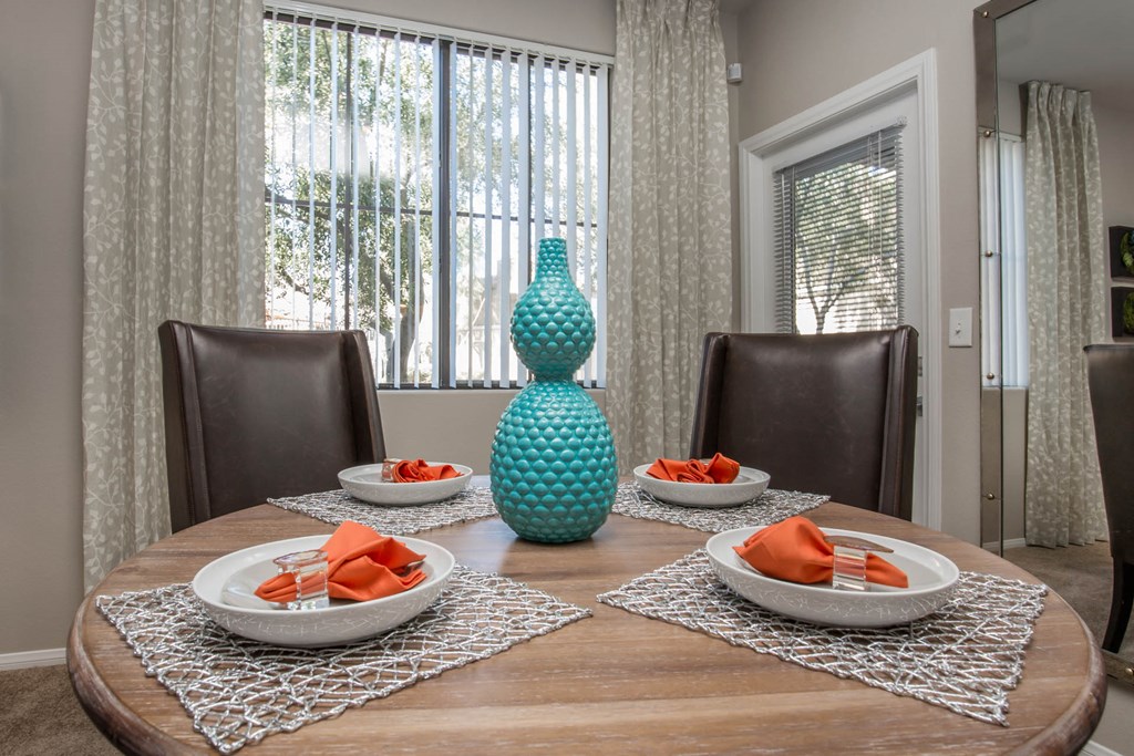 Elegant Dining Space at The Passage Apartments by Picerne, Henderson