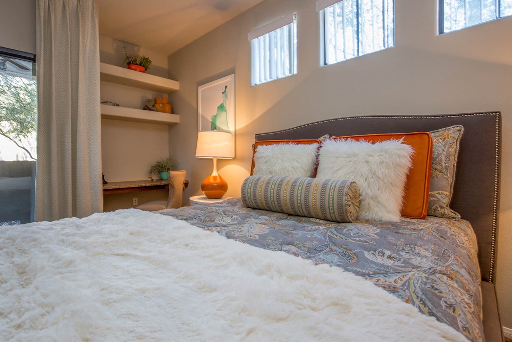 Classic Bedroom at The Passage Apartments by Picerne, Henderson, NV