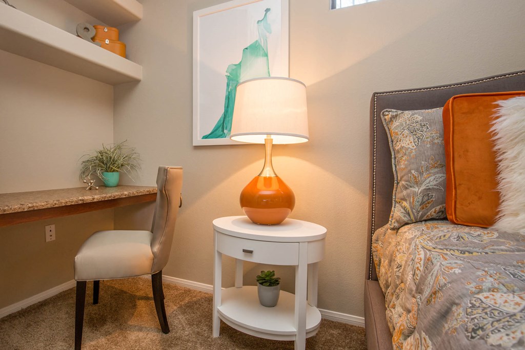 Study Area In Bedroom at The Passage Apartments by Picerne, Henderson, NV, 89014