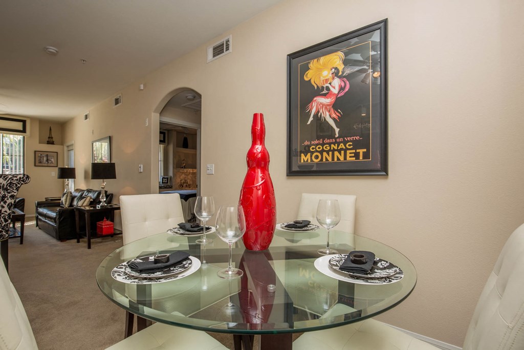Dining Space at The Passage Apartments by Picerne, Henderson, NV, 89014