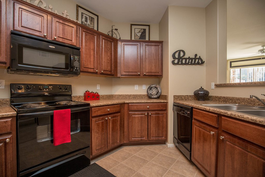Modern Kitchen at The Passage Apartments by Picerne, Henderson