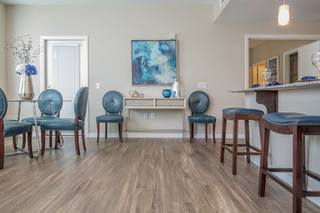 Dining And Kitchen at The Passage Apartments by Picerne, Henderson