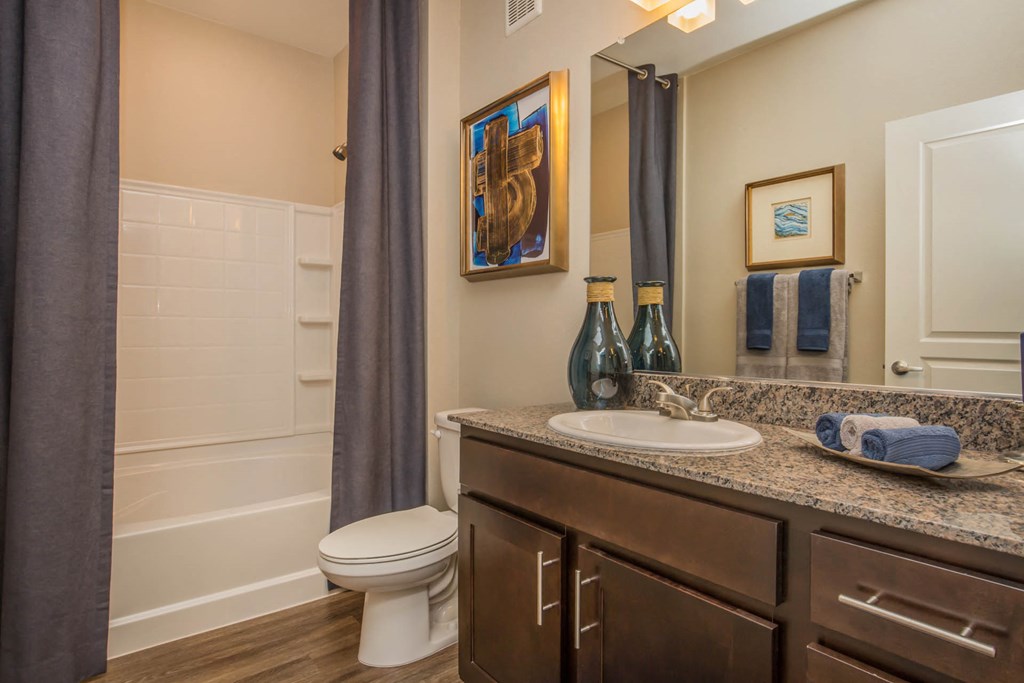 Modern Bathroom at The Passage Apartments by Picerne, Henderson, Nevada