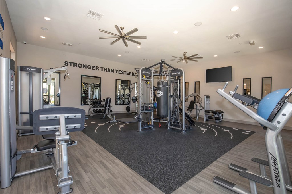 Fitness Center With Updated Equipment at The Pavilions by Picerne, Las Vegas, NV, 89166