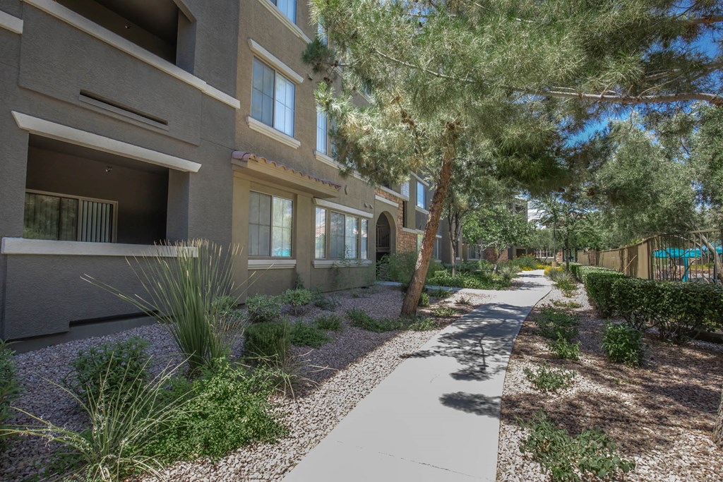 Courtyard View at The Pavilions by Picerne, Las Vegas, NV