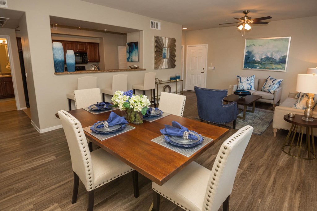 Dining And Kitchen at The Pavilions by Picerne, Las Vegas, NV