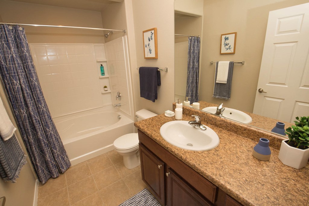 Custom Look Bathroom at The Pavilions by Picerne, Las Vegas, 89166