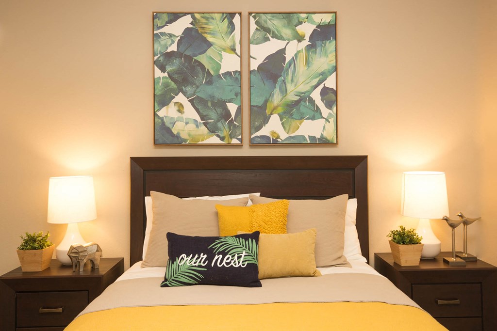 Spacious Bedroom With Comfortable Bed at The Pavilions by Picerne, Las Vegas, NV