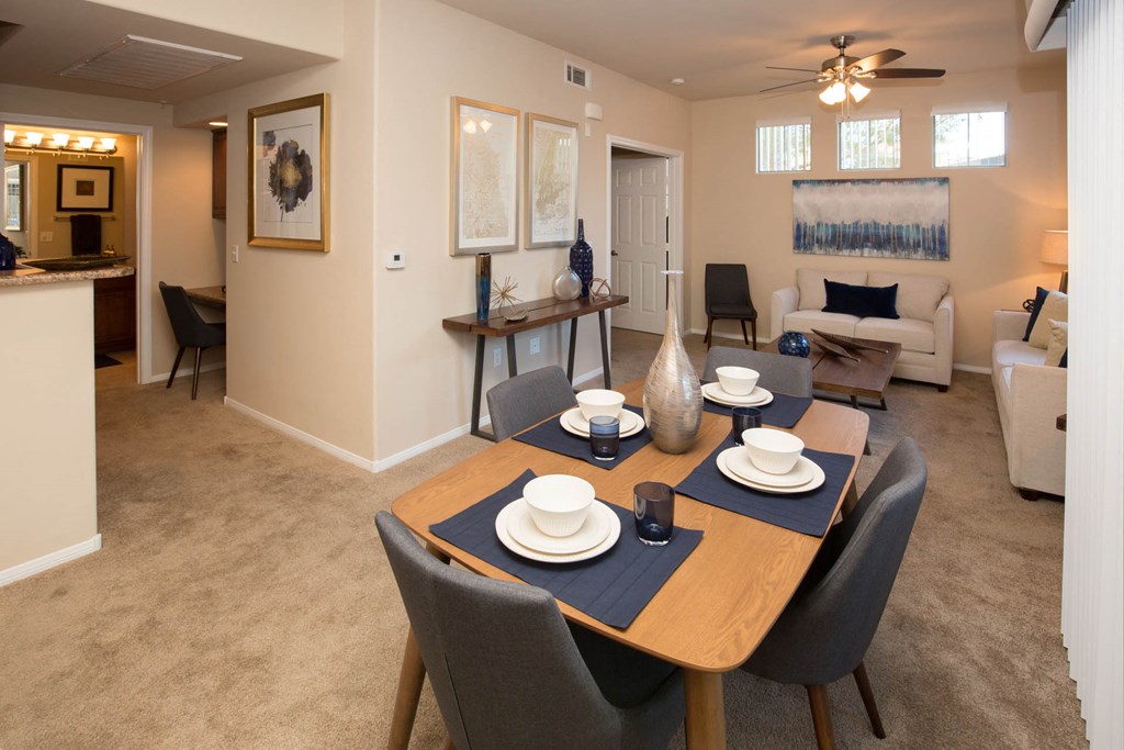 Dining Area at The Pavilions by Picerne, Las Vegas, NV