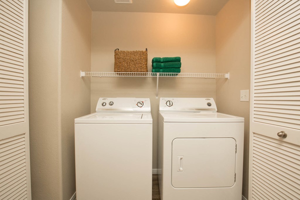 Stacked Washer/Dryer at The Pavilions by Picerne, Nevada