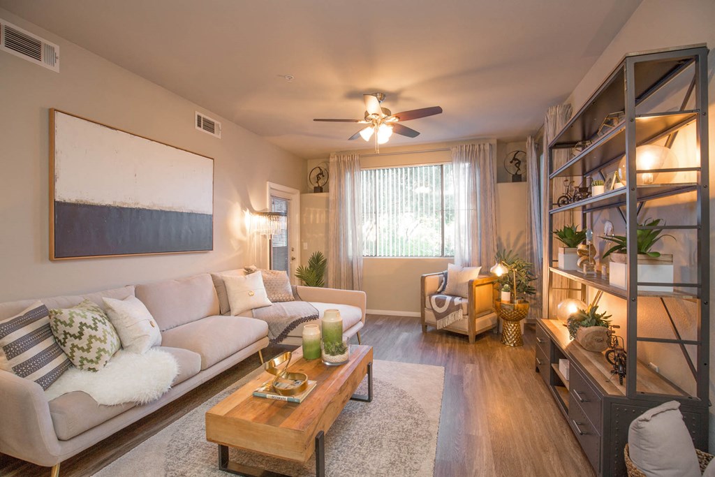 Living Room at The Pavilions by Picerne, Las Vegas, NV