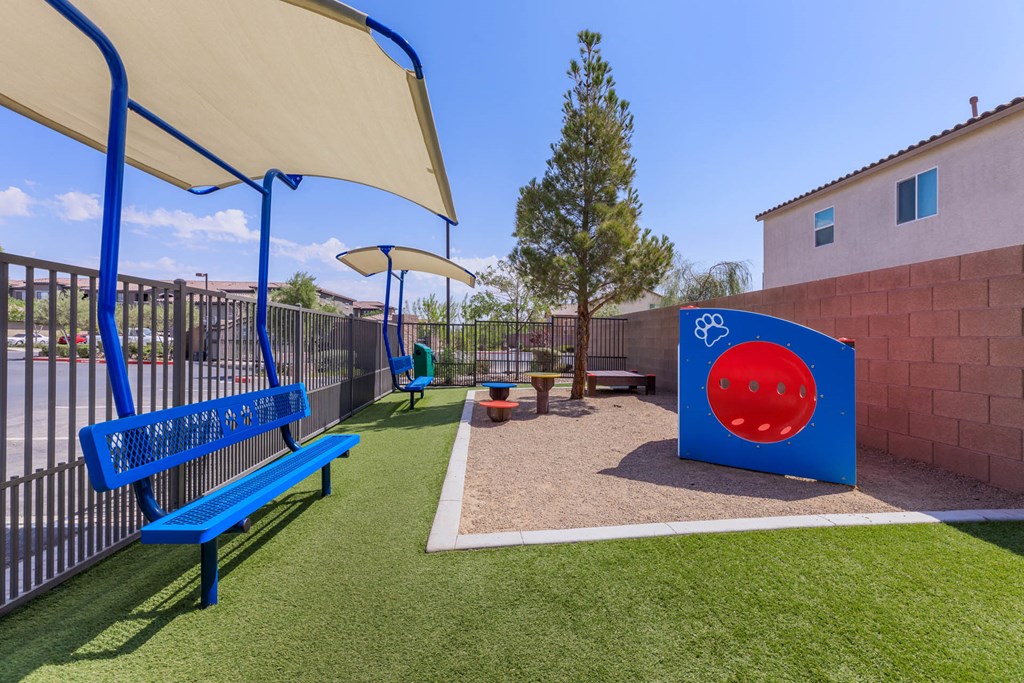 Dog Park With Agility Equipment's at The Preserve by Picerne, Nevada