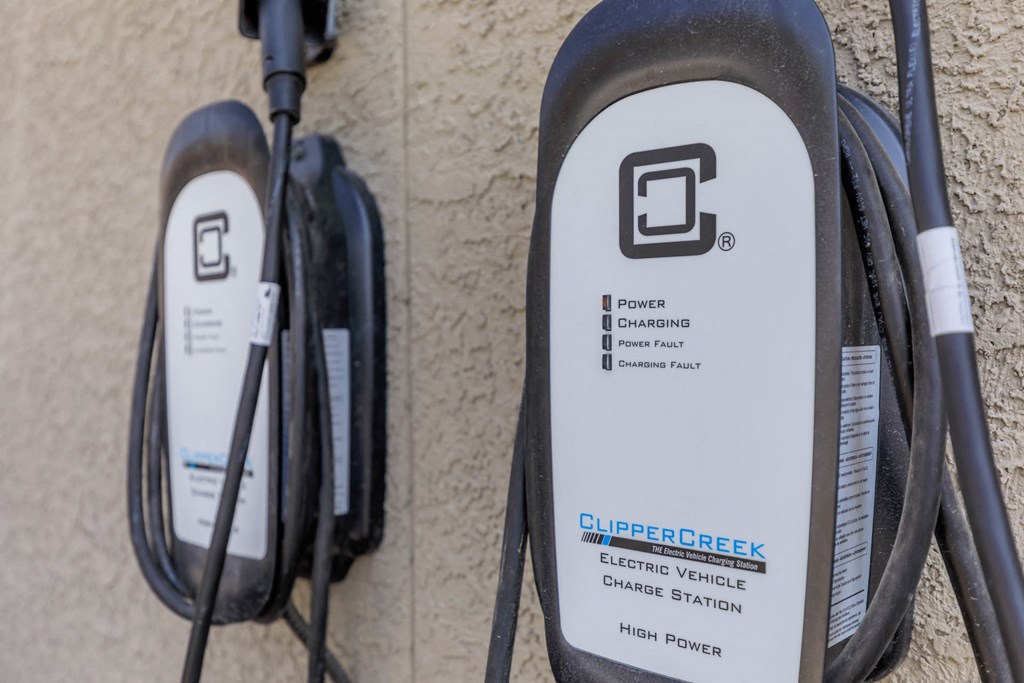 Electric Charging Station at The Preserve by Picerne, N Las Vegas