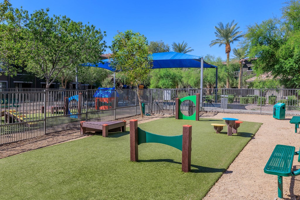 Dog Park With Agility Equipment's at The Presidio by Picerne, Nevada