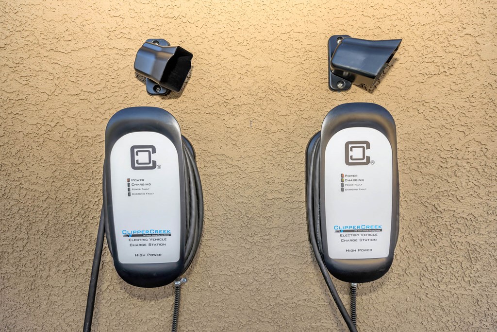 Electric Charging Station at The Presidio by Picerne, N Las Vegas, NV