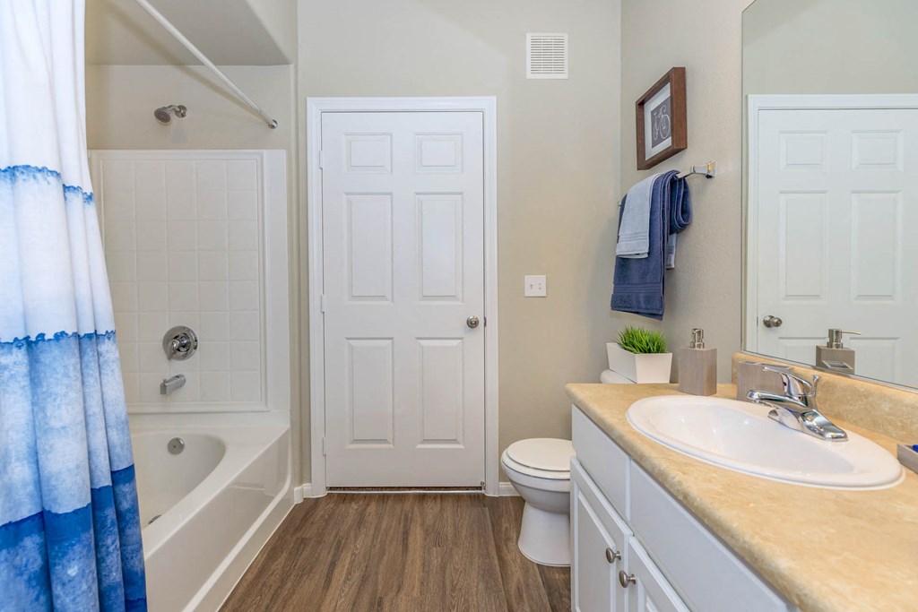 Modern Bathroom at The Presidio by Picerne, N Las Vegas, NV, 89084