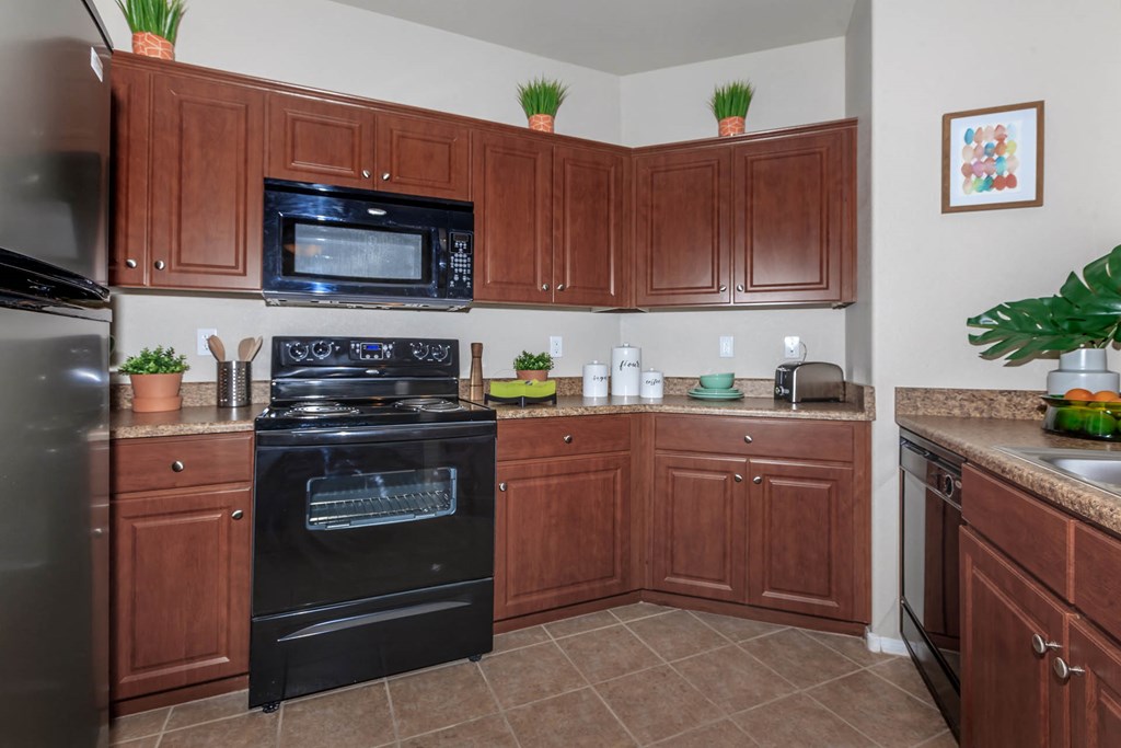 Kitchen Appliances at The Presidio by Picerne, N Las Vegas, Nevada