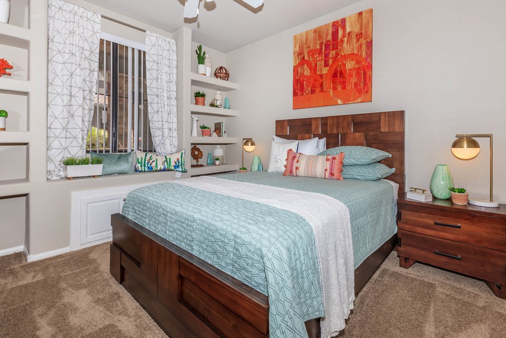 Bedroom Interior at The Presidio by Picerne, N Las Vegas