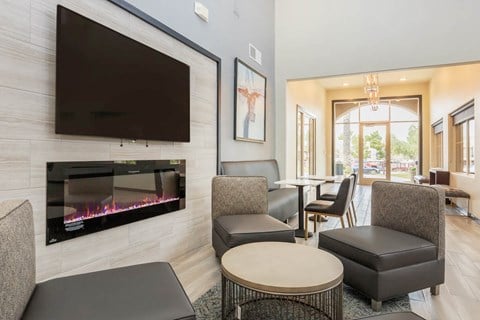 Living room at The Summit by Picerne, Henderson, Nevada