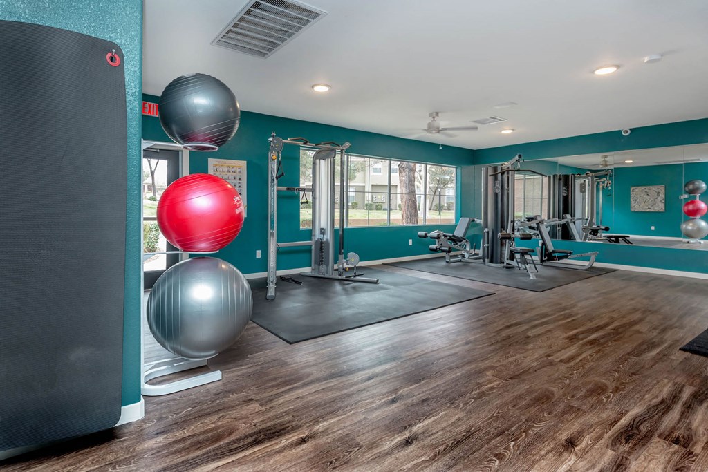 Gym center at The Summit by Picerne, Henderson, Nevada