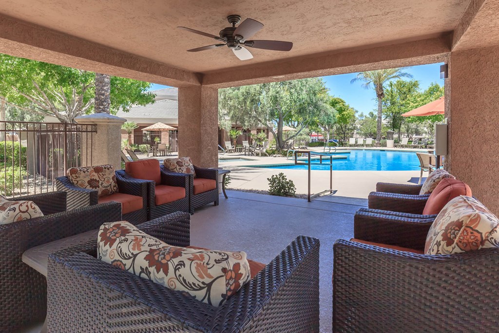 pool side BBQ at The Summit by Picerne, Henderson, 89052