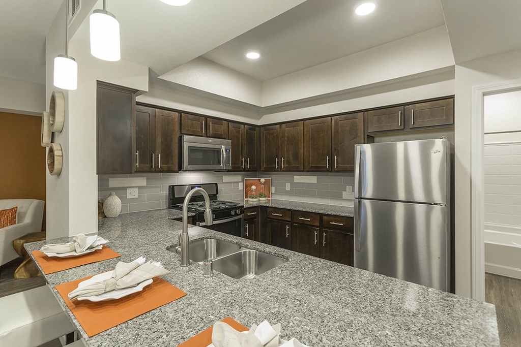 Appliances in kitchen at The View at Horizon Ridge, Henderson, NV