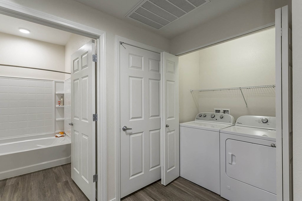 Laundry area at The View at Horizon Ridge, Nevada