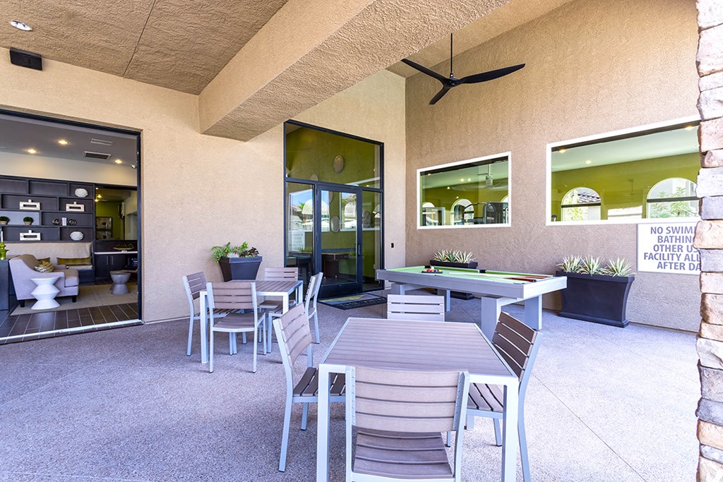 dining table and chair at The View at Horizon Ridge, Henderson, NV, 89012