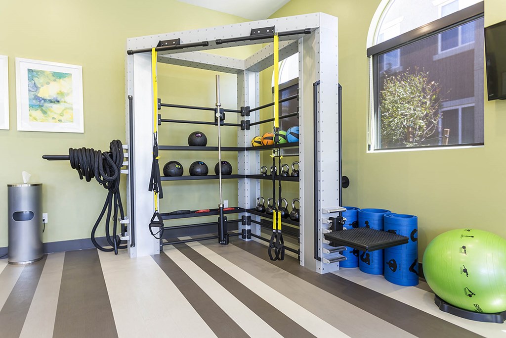 Gym at The View at Horizon Ridge, Henderson, NV