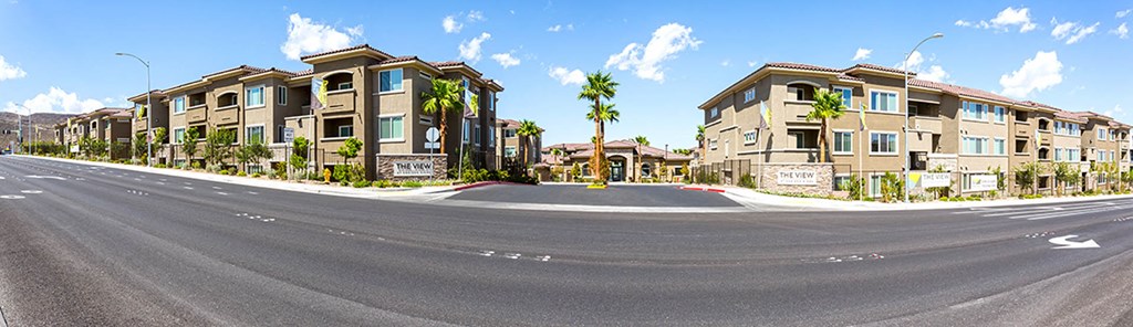 Wide angle view at The View at Horizon Ridge, Henderson, Nevada
