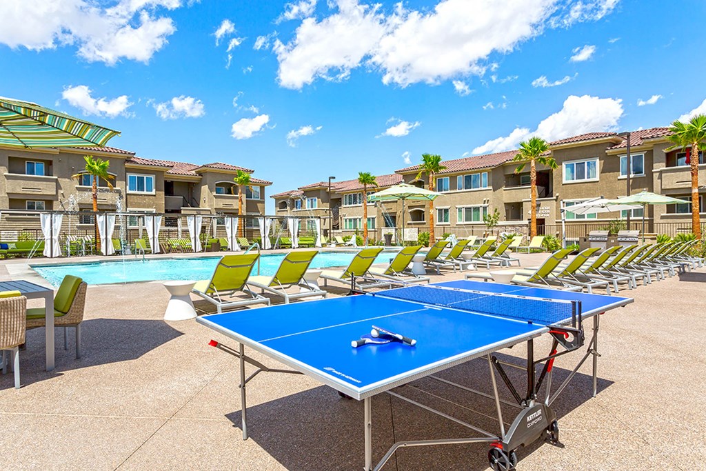 Outdoor games at The View at Horizon Ridge, Henderson, NV, 89012