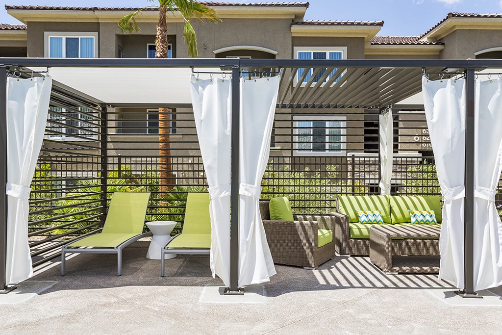 Pool deck at The View at Horizon Ridge, Henderson, 89012