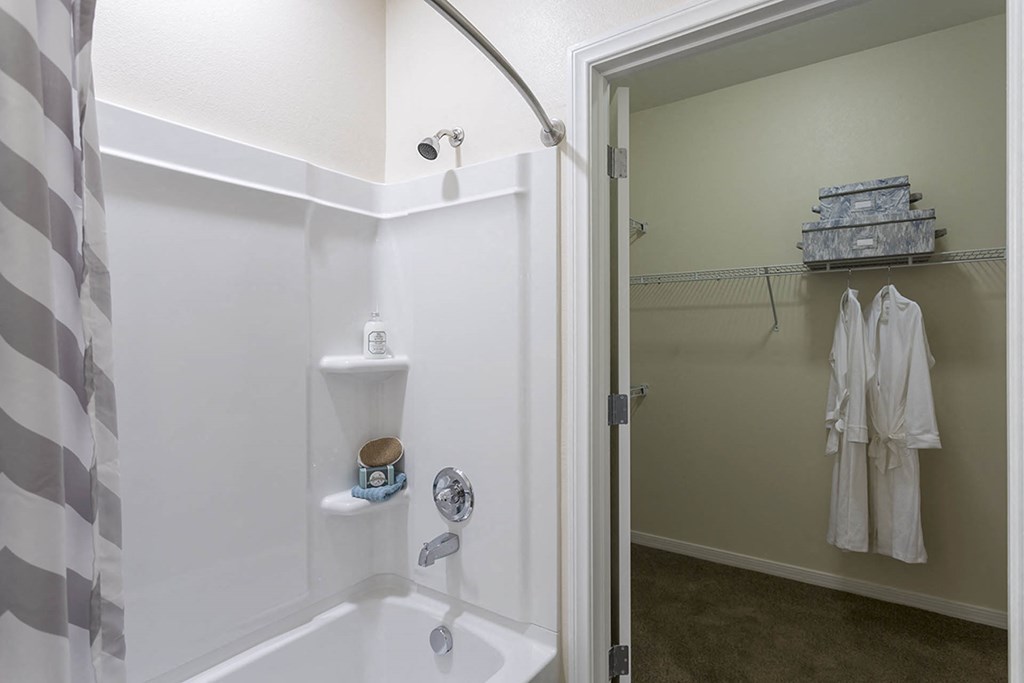 walk in closet space at The View at Horizon Ridge, Nevada, 89012