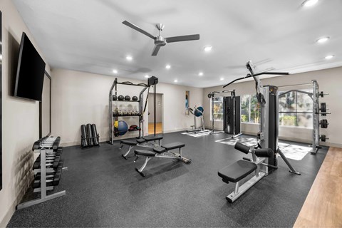 Gym at The Belmont by Picerne, Las Vegas, Nevada