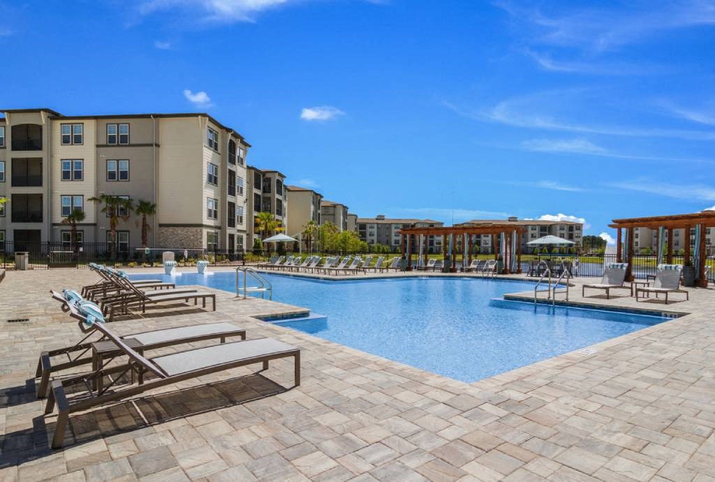Pool Area at The Oasis at Town Center, Florida, 32246