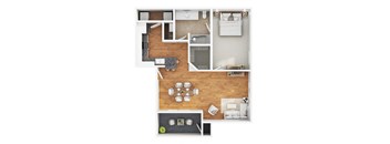 RED ROCK Floor Planat The Covington by Picerne, Nevada, 89139