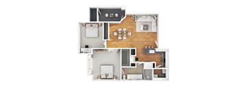 SONORAN Floor Plan at The Covington by Picerne, Las Vegas, NV, 89139