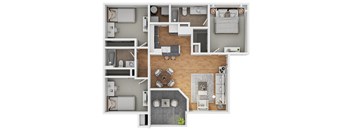 3 bed 2 bath at The Equestrian by Picerne Apartments, Henderson, NV