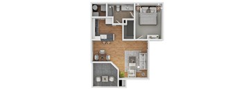 1 bed 1 bath A at The Equestrian by Picerne Apartments, Henderson