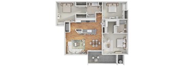 3 bed 2 bath at The Belmont by Picerne Apartments, Las Vegas 89183