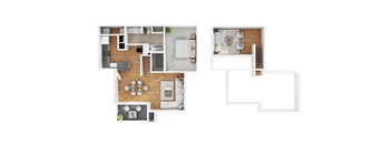 1c1 Floor Plan at The Summit by Picerne Apartments, Nevada