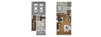 Townhouse at Level 25 at The Curve by Picerne, Las Vegas, NV, Nevada