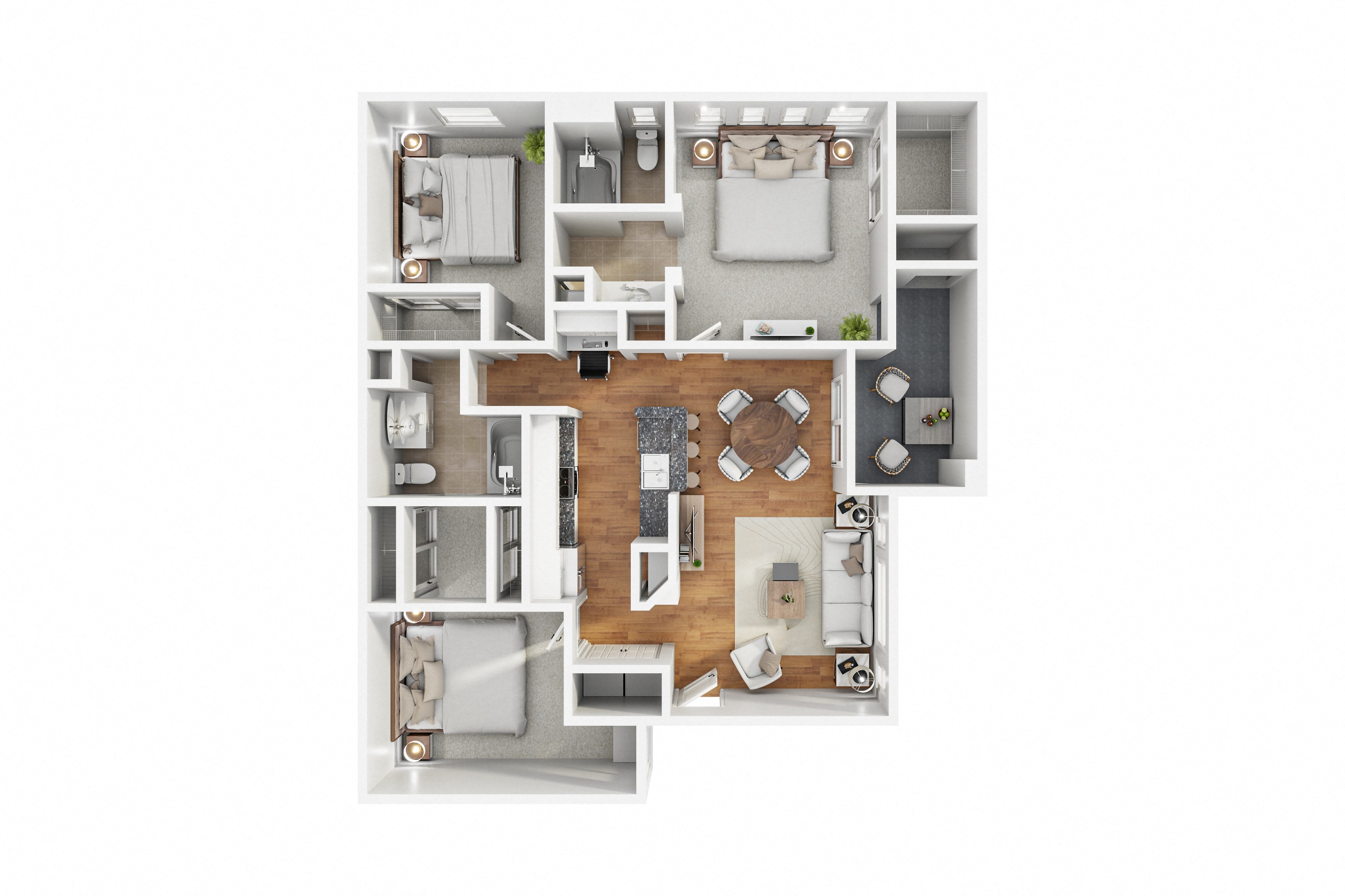 C1 Floor Plan at The Preserve by Picerne, N Las Vegas, NV, 89086